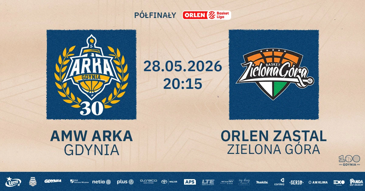 Playoff: AMW Arka Gdynia vs ORLEN Zastal Zielona Góra - Game 2