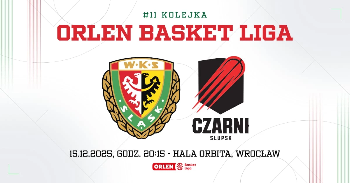 WKS Śląsk Wrocław vs Energa Czarni Słupsk