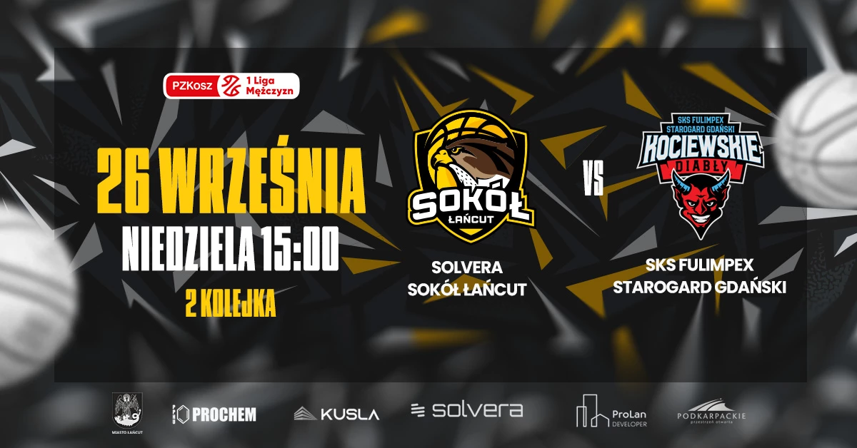 Solvera Sokół Łańcut vs SKS Fulimpex Starogard Gdański